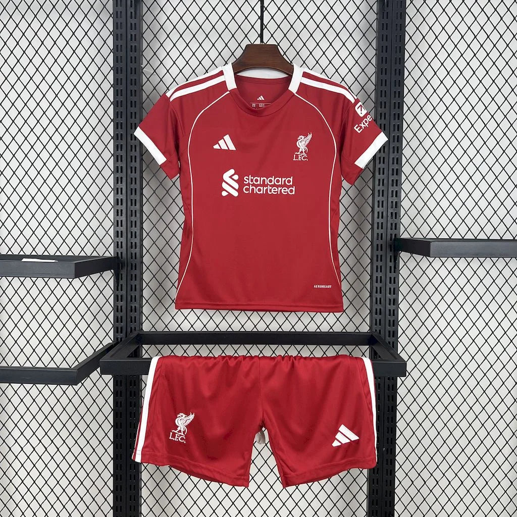 Kit Enfant Liverpool Domicile 2025/2026